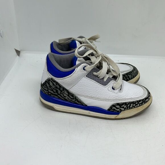 NIKE AIR JORDAN RETRO 3 KIDS FTL-09-165 - Picture 7 of 9